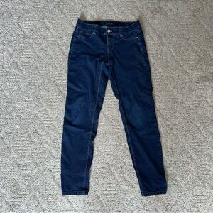 White House Black Market Navy Skinny Jeans